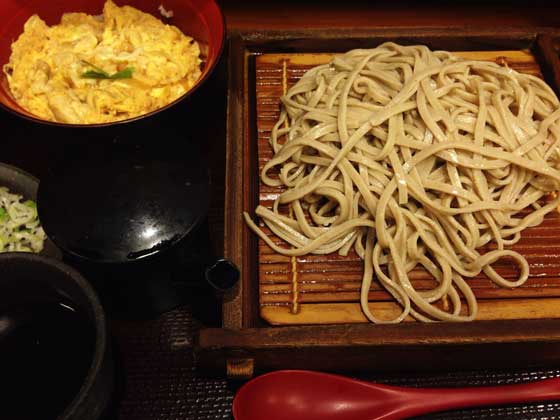 「嵯峨谷」の蕎麦｜渋谷のおすすめグルメ