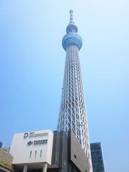 東京スカイツリーの展望台