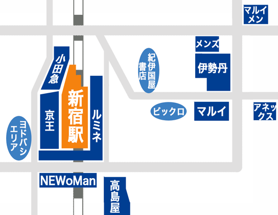 新宿駅周辺|百貨店一覧と新宿ショッピングの楽しみ方の画像