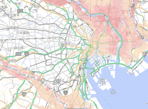 東京の地形と災害リスク
