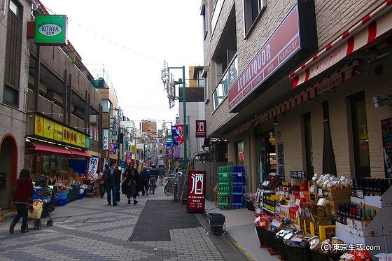 調布の商店街