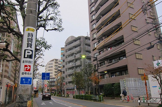 調布の住宅街